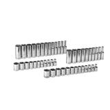 1/4 in. Drive 47-Piece SAE/Metric Socket Set