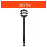 Lauderdale Low Voltage Matte Black LED Path Light
