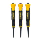 Bi-Material Nail Set (3-Piece), 1/32-3/32 in.