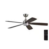 Beckford 52' LED Indoor Brushed Nickel Fan