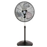 Pro High Velocity 20in Black Oscillating Fan