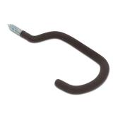 Box of Gray 1-Bike Vinyl-Coated Screw-In Storage Hook