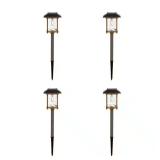 Parkwood Solar Vintage LED Path Light 4-Pack