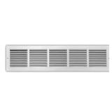 Everbilt 30x6 Steel Baseboard Grille White