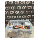Bin of Home Depot Items
