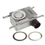 White Adjustable Ceiling Fan with Light