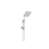 Modern 1-Spray Dual Shower Head, 7.9 in., Chrome