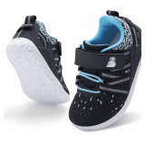 Barerun Baby Sneakers Toddler Shoes Anti-Slip Sole Size 6-7