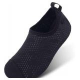 JIASUQI Kids Water Shoes Aqua Socks Size 24-25