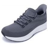 Womens Walking Shoes: Casual Slip-On Sneakers 10.5
