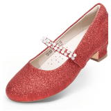 Dream Pairs Girls Dress Shoes w/ Pearls Size 11