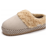 ONCAI Women Cushioned Fur Lined Slippers US5-11