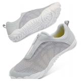 Scurtain Water Shoes Unisex Aqua Zipper Shoes Size 9