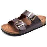 ONCAI Men's Cork Footbed Sandals, Size 7-13
