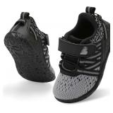 Barerun Baby Sneakers Toddler Shoes Anti-Slip Sole Size 6