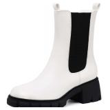 IDIFU IN2 Chelsea Ankle Boots Lug Sole Size 9