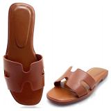 Womens Flat Sandals, Anti-slip Fashion Sandals Size 8