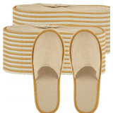 10 Pairs Disposable Spa Slippers Closed Toe
