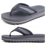 ONCAI Men s Flip Flops with Arch Support Size 10.5