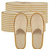 10 Pairs Disposable Spa Slippers Closed Toe