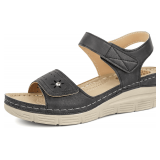 JABASIC Women Orthotic Sandals Arch Support Size 9