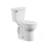 Cadet 12 in Round Toilet, 1.28 GPF, White