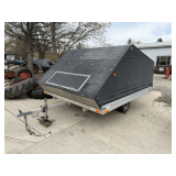 2003 R&R Snowmobile Single Axle Trailer