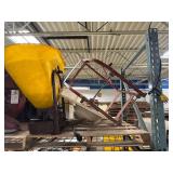 Pallet of Spreader, Sink and Cart