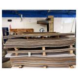 (3) Pallets of Peg Board