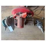 Milwaukee Cut Off Machine, Electric Drill, and Makita Circular Saw