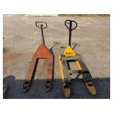 (2) Pallet Jacks and Cart Dolly
