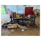 Work Bench and Contents of Work Bench