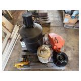 Feeder, Chainsaw, Propane and Extension Cord