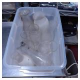 Clear Glass Lamp Chimneys