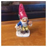 Goebel West Germany Figurine of Gnome with Mushroo