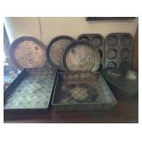Vintage Metal Baking Trays and Pans