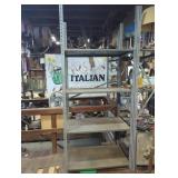 Industrial 5-Shelf Metal Storage Unit