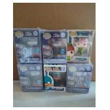 Funko Pop! Figures Including Captain America, Pete