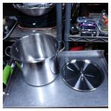 16-Quart Stainless Steel Stock Pot With Lid