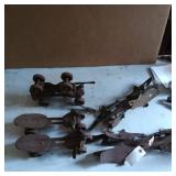 Vintage Metal Roller Skates