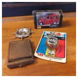 Top Cigarette Box and Assorted Collectibles