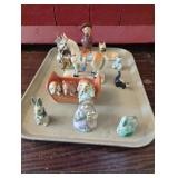 Japanese Figurines with Horse 6 Inches Tall