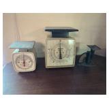 Three Vintage Postal Letter Scales