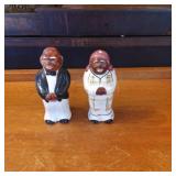 Ceramic Salt and Pepper Figurines
