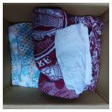 Textile Items Including Two Throws