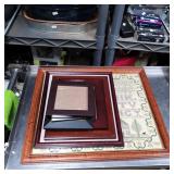 Framed Art and Empty Frames