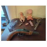 Cap Guns and Baby Dolls