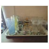 Vintage Jelly, Juice, and Rockwell Glasses