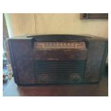 Mid-20th Century Silvertone Tube Radio