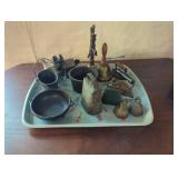 Miniature Metal Household Items
